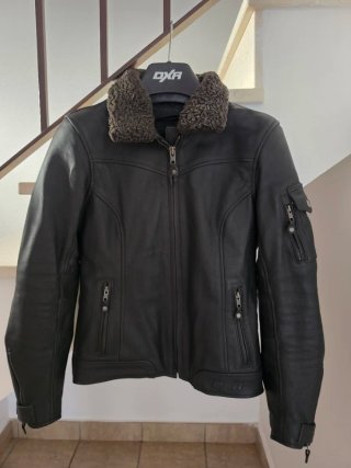 Chaqueta de cuero para moto DXR Mujer