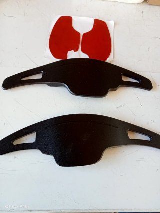 Levas de Volante Universales Negras