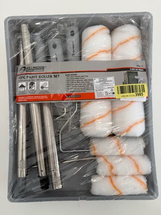 Set de Rodillos de Pintura con cubeta y alargador