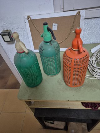 Set de 3 Sifones Antiguos