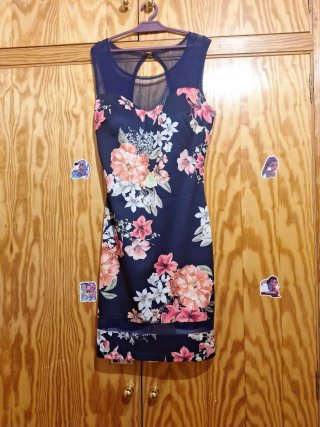 Vestido de fiesta estampado