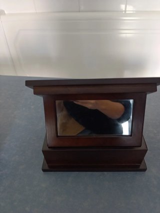 Joyero de Madera con Espejo