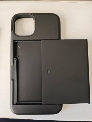 Funda para iPhone 13 con Tarjetero Negra
