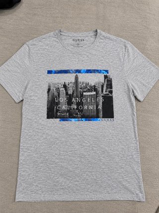 Camiseta GUESS Los Angeles Gris Talla M