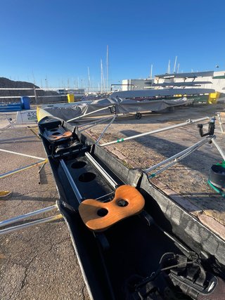 Embarcación de Remo Doble Scull Olímpico