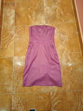Vestido de fiesta morado