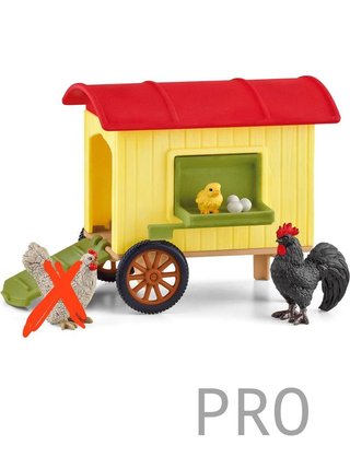 Gallinero de juguete