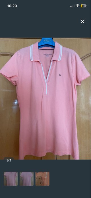 2 Polos Tommy Hilfiger Mujer Talla S