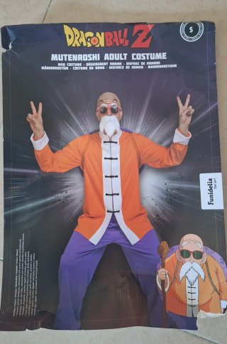 Disfraz Mutenroshi Dragon Ball Z Talla S