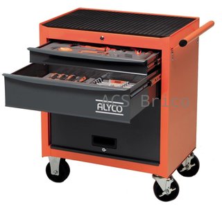 Carro Herramientas 3 Cajones 70 Herramientas Alyco 170873