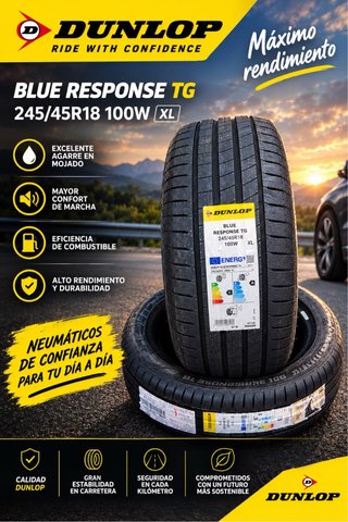 Neumáticos Dunlop Blue Response 245/45 R18 100W XL
