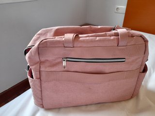 Bolso Grande para Carrito de Bebé Rosa