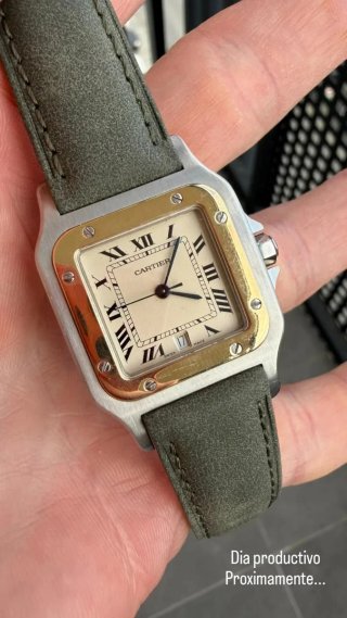 Reloj Cartier Santos Galbee 29mm