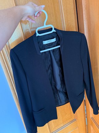 Americana Negra Mango Talla S