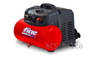 Compresor de Aire 6 Litros Sin Aceite 8 Bar 230V - Cosmos 6 - FIAC