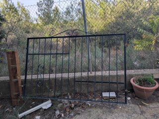 Reja de Ventana de Hierro Forjado