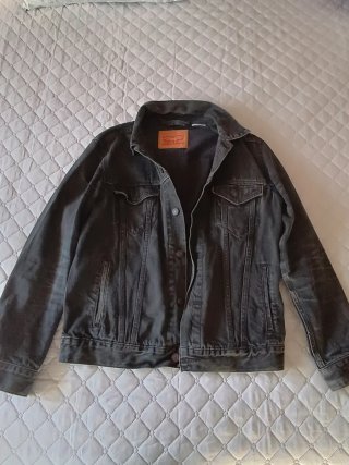Chaqueta Levi's Gris-negra Talla M