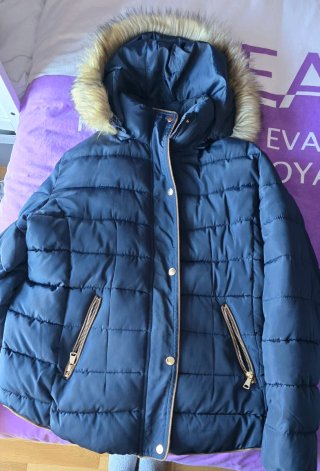 Chaqueta Plumas Azul Marino