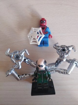 Spiderman Spider-Man y Doctor Octopus
