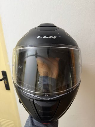 Casco de Moto modular CGM Negro