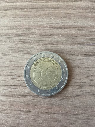 Moneda 2 Euros Conmemorativa Austria 1999-2009
