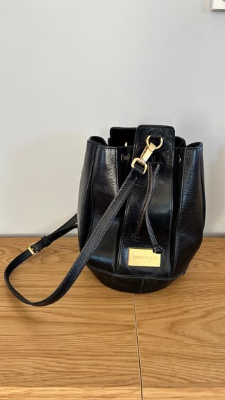 Bolso bombonera negro Bimba y Lola