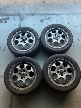 4 Llantas Mini con Neumáticos semislick