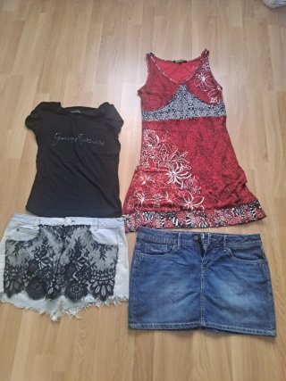 Lote de 4 prendas de ropa para mujer