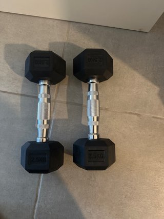 Coppia di manubri da 2,5 kg