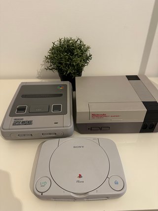 Nintendo SNES, NES e PSone Sony