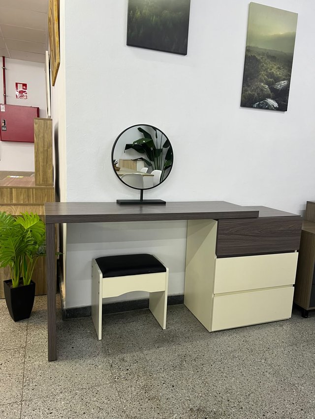 Nuevo modelo Tocador blanco cemento