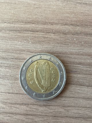 Moneda de 2 euros de Irlanda 2002