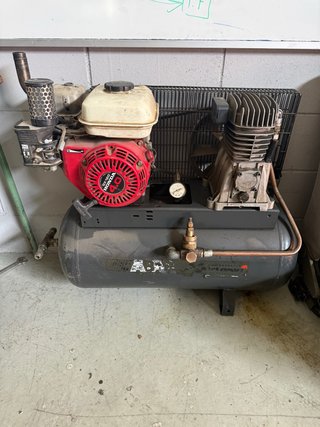 Compresor de aire a gasolina con motor Honda