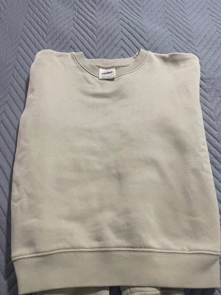 Sudadera Beige Pull&Bear Talla S