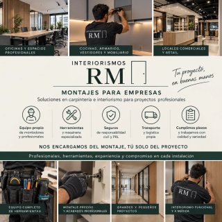 Servicios de Montaje y Carpintería Profesional