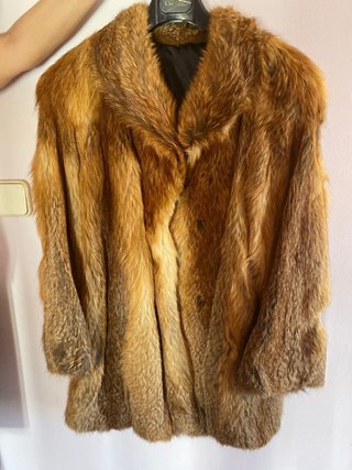Chaquetón de piel de zorro