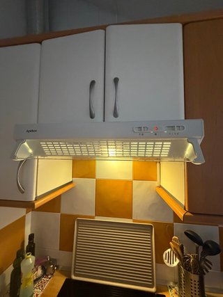 Campana extractora Apelson blanca
