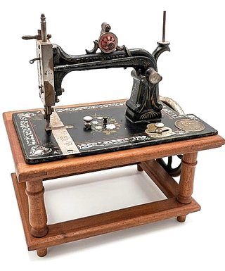 Máquina de Coser Antigua Bijou No. 1 bis de NACAR