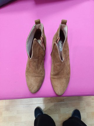 Botines de Serraje Oskarbi Talla 39