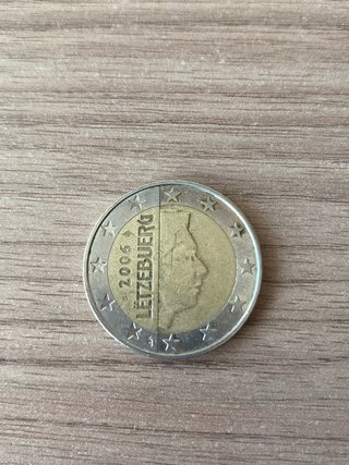 Moneda de 2 euros conmemorativa Luxemburgo 2006