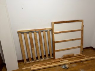 Cama reversible Kura de IKEA