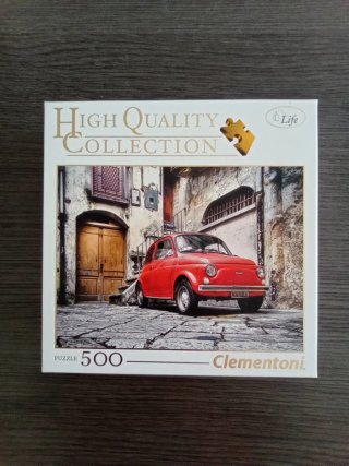 Puzzle Clementoni 500 piezas Fiat 500