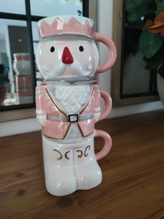 Set de 3 Tazas Cascanueces