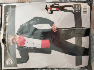 Disfraz de Mariachi Fiestas Guirca Talla XL