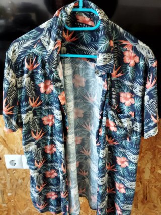 6 Camisas Hawaianas Koroshi Talla L