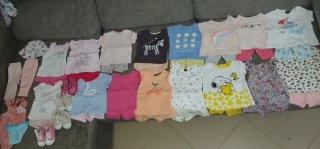 Lote +35 piezas Ropa Niña 3-6 Meses