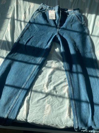 Pantalón vaquero Zara azul talla L