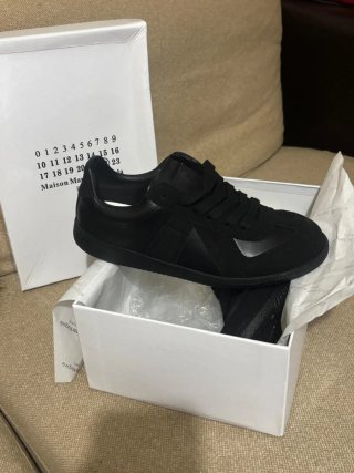 Zapatillas Maison Margiela Negras piel