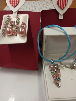 Conjunto de Bisutería con Piedras