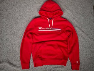 Sudadera Champion Roja Talla S Vintage Style